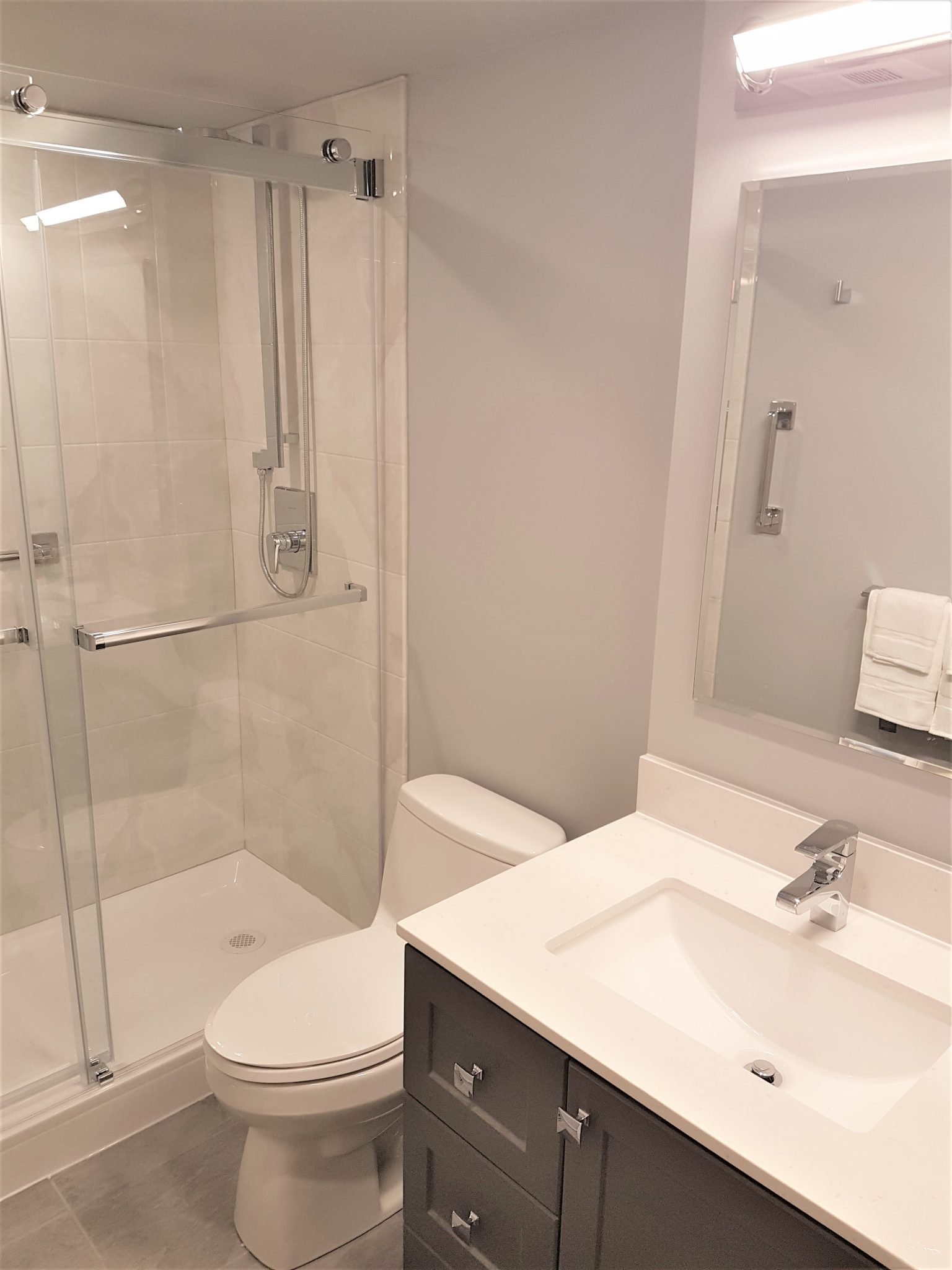 Condo Tub to Shower Conversion