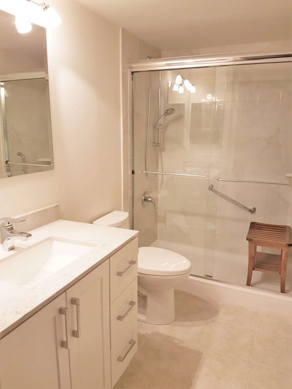 tub to shower condo